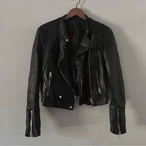 Zara Trafaluc leather jacket